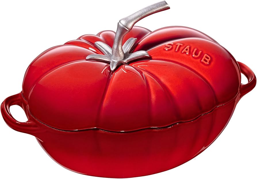 Amazon.co.jp: staub ストウブ 「 トマト ココット チェリー 25cm