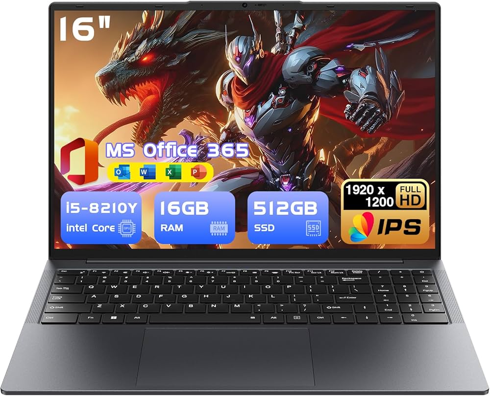 Amazon.co.jp: 16インチノートパソコンCore i5(最大3.6GHz)16GB RAM