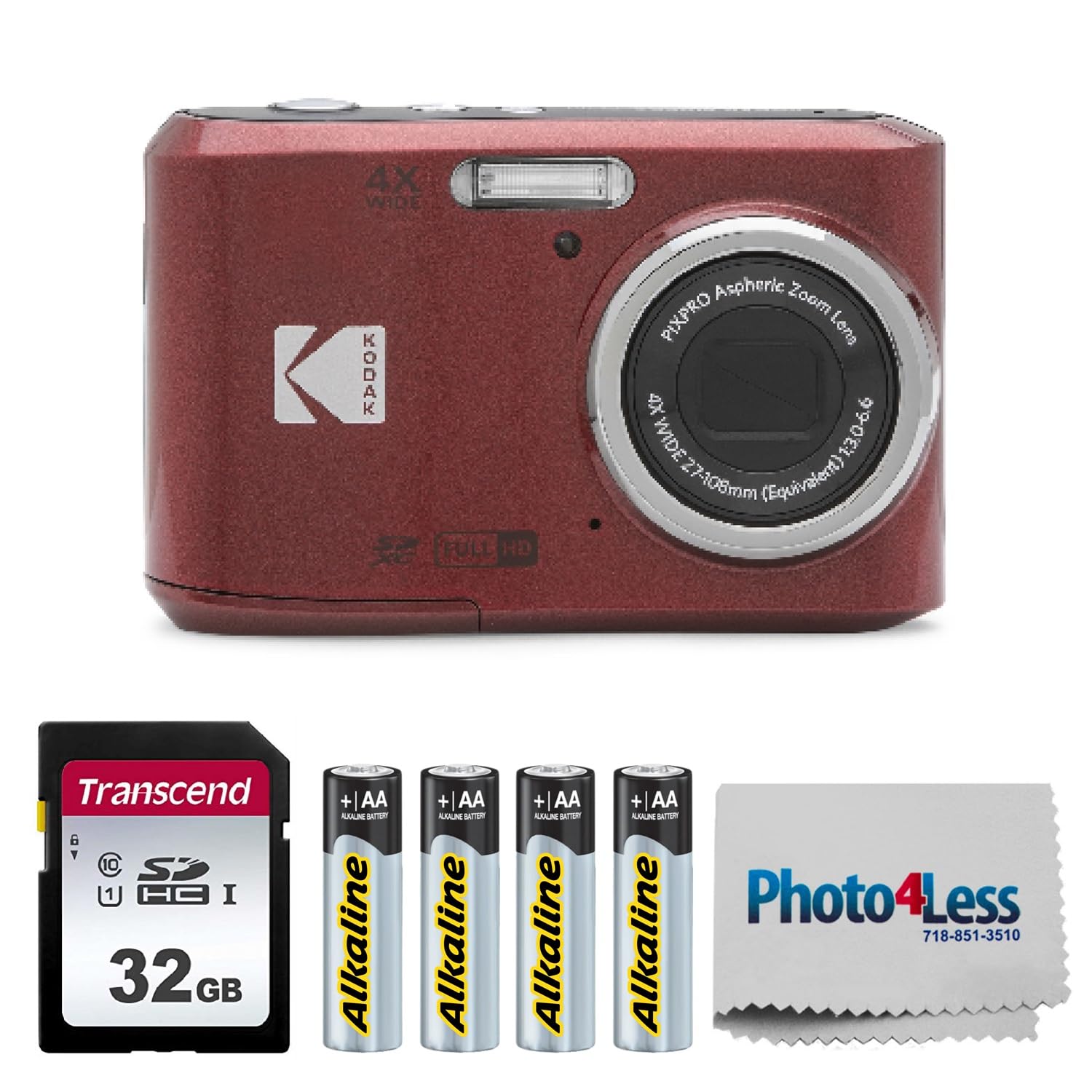 Amazon.com : KODAK PIXPRO FZ45 16MP Digital Camera with 4X Optical