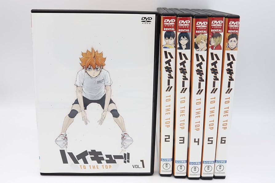 Amazon.co.jp: ハイキュー!! TO THE TOP [レンタル落ち] 全6巻セット