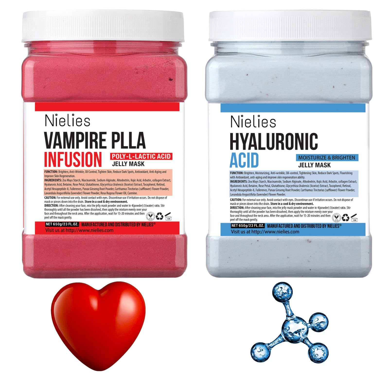 Amazon.com : Vampire + Hyaluronic Acid Jelly Mask, Facial Skin