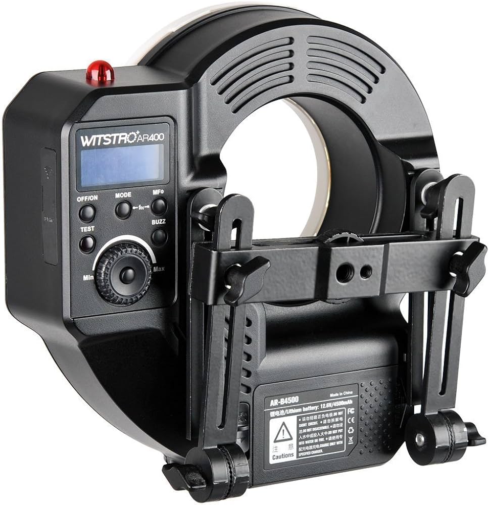Buy GODOX Witstro AR400 400W Li-ion Battery Ring Flash Speedlite +