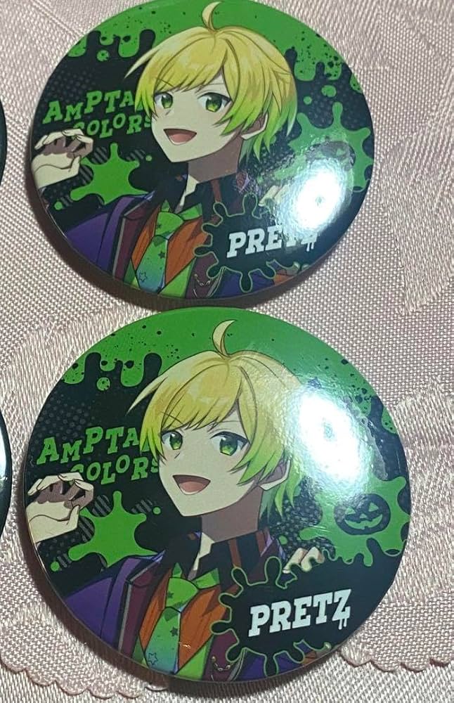 Amazon.co.jp: アンプタックカラーズ ぷりっつ 缶バッチ : おもちゃ