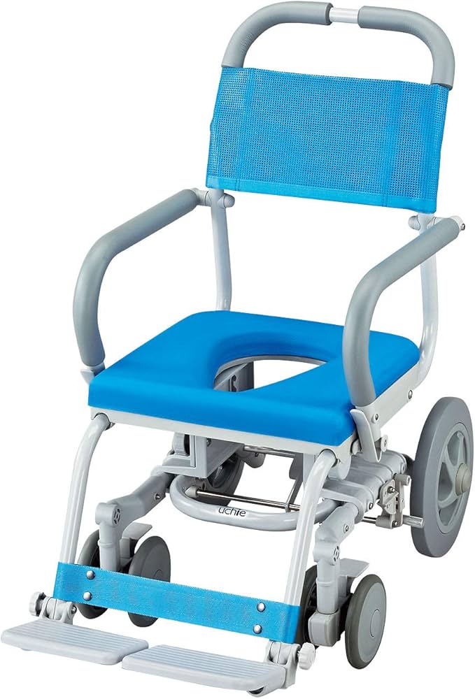 Amazon | ウチエ シャワーラク O型シート SWR-100 | ウチエ | 入浴用車いす