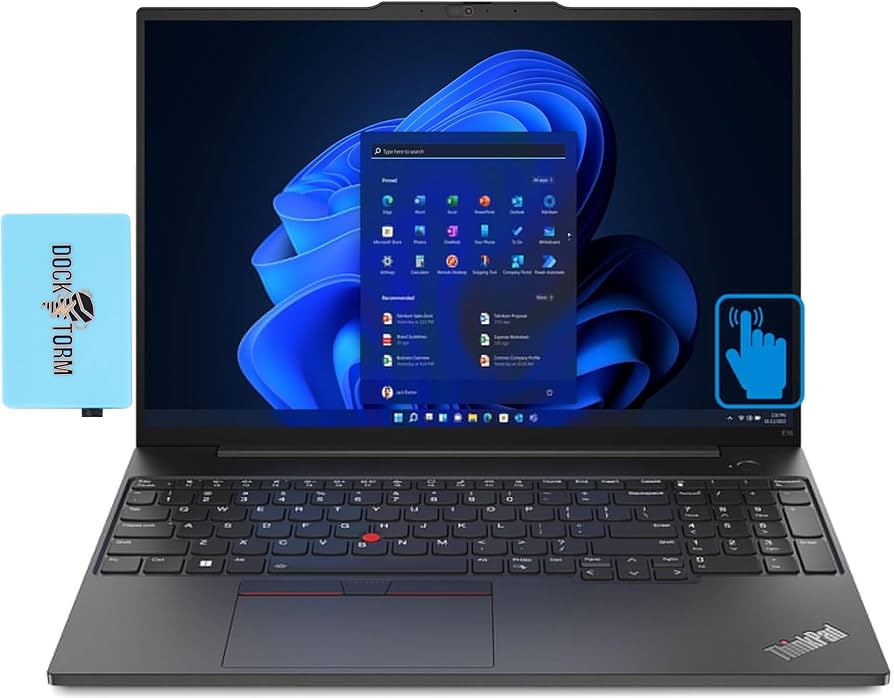 Amazon.com: LENOVO ThinkPad E16 Gen 1 Business Laptop 16.0