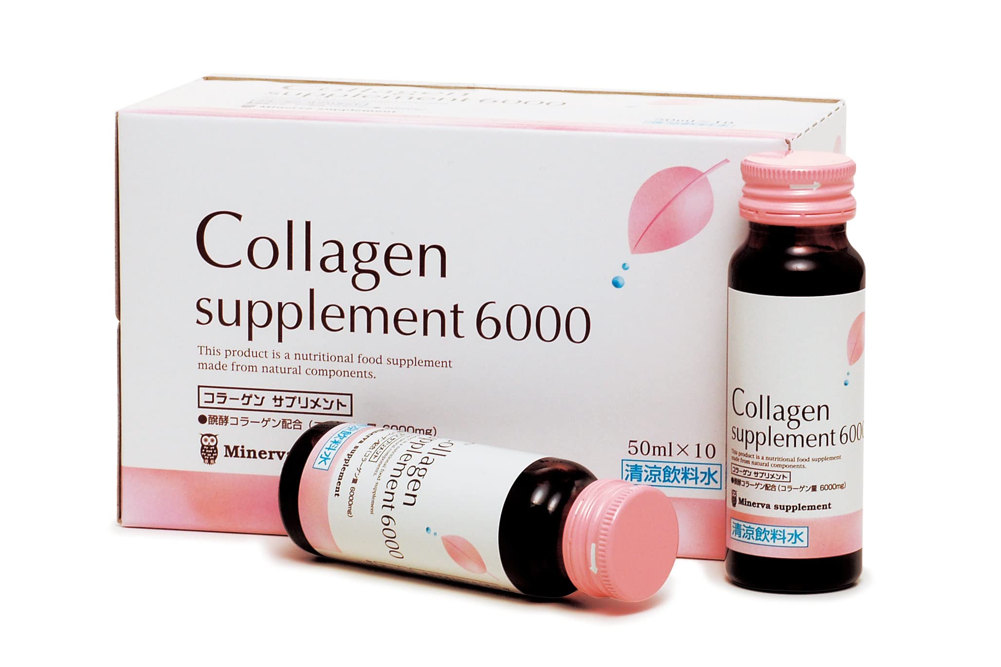 Amazon | 京都薬品ヘルスケア ミネルヴァ コラーゲン6000 （10本入×1箱