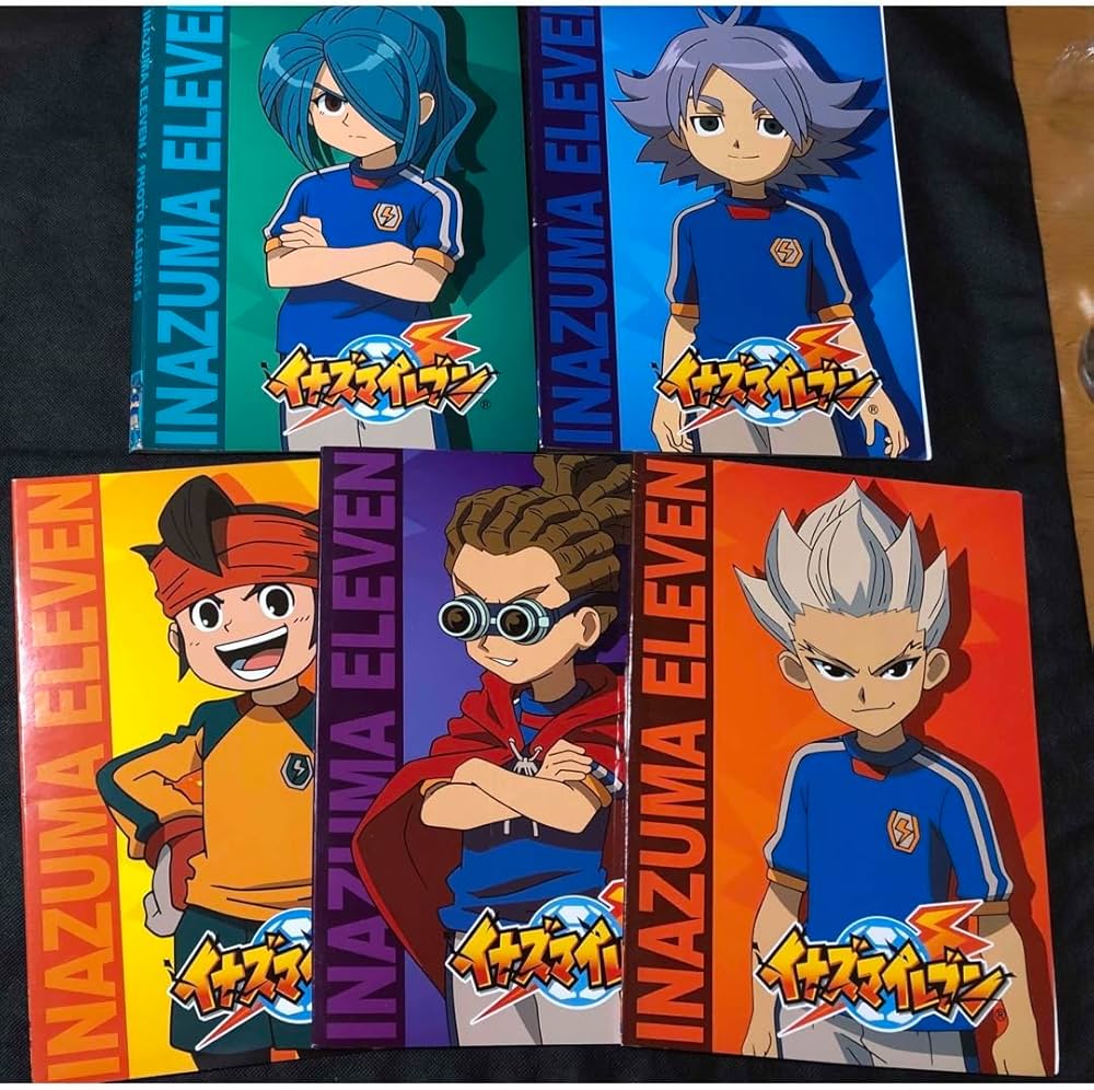 Amazon.co.jp: イナズマイレブン ケース入りアルバム5冊 円堂、吹雪