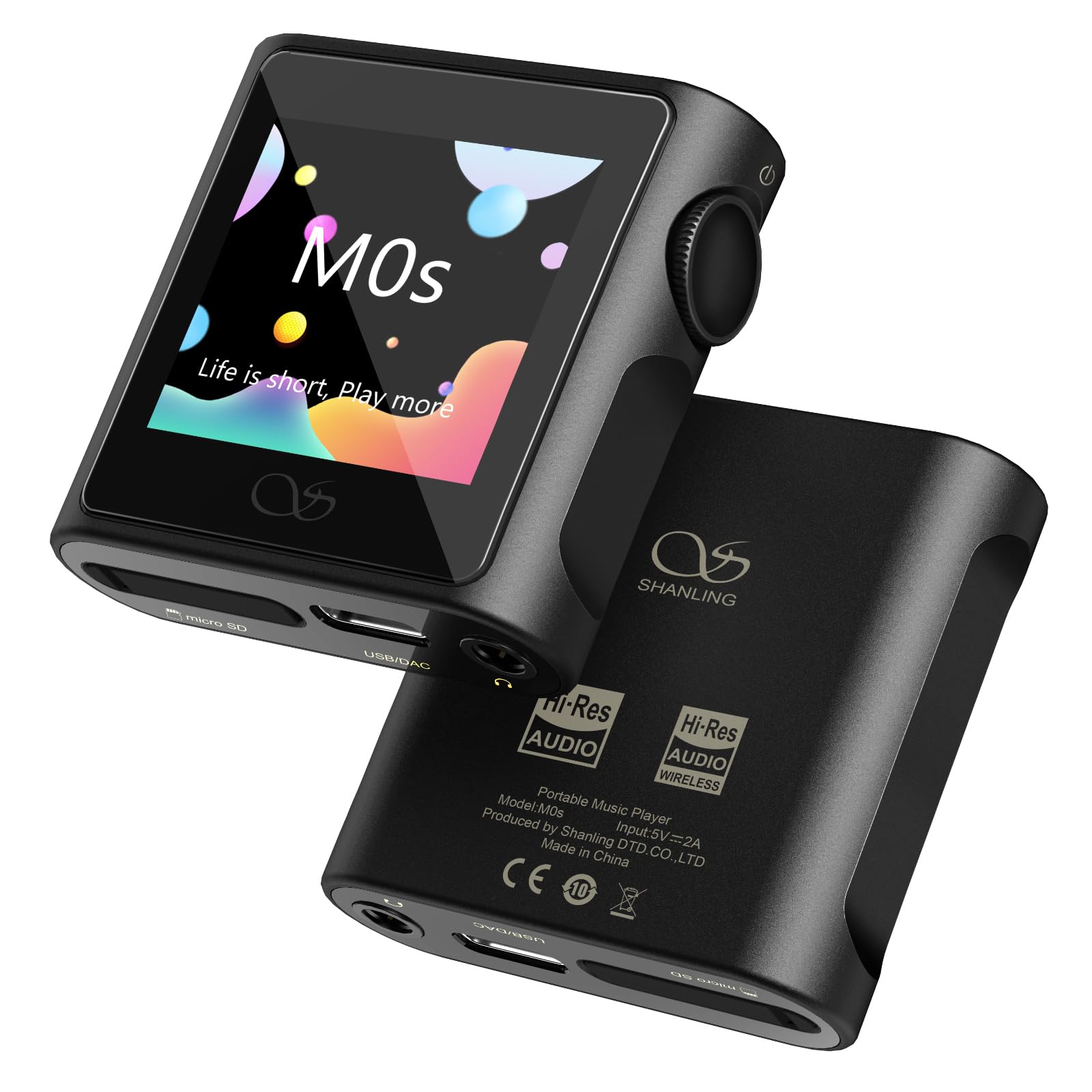 Amazon.com: SHANLING M0s MP3 Player with Bluetooth Hi-Fi Lossless