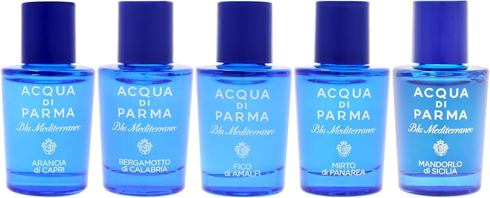 Amazon.com : Acqua Di Parma Perfume Gift Set Blu Mediterraneo
