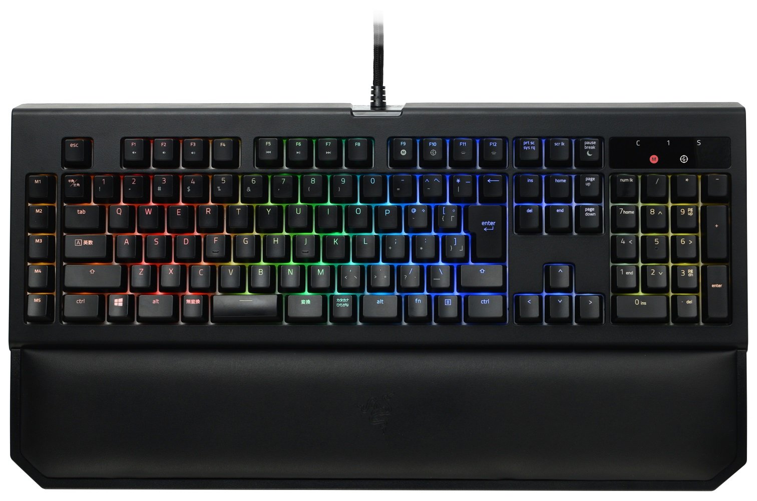 Amazon.co.jp: Razer BlackWidow Chroma V2 JP 日本語配列 緑軸