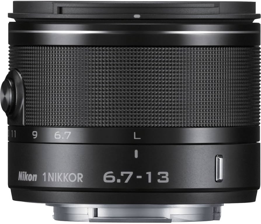 Amazon.com : Nikon 1 NIKKOR 6.7-13mm f/3.5-5.6 VR (Black) : Camera