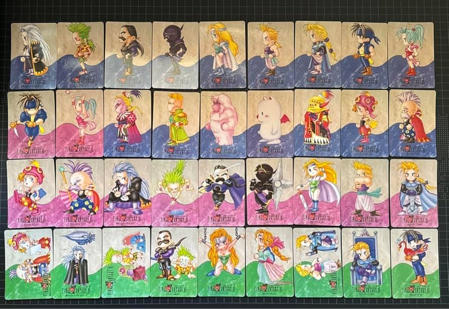 FF6 カードダス 全84種類コンプリート ファイナルファンタジー6