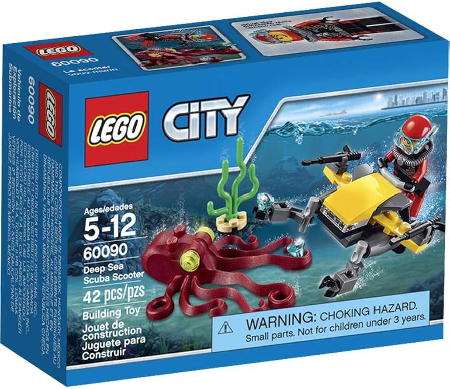Amazon.com: LEGO City Deep Sea Explorers 60090 Scuba Scooter