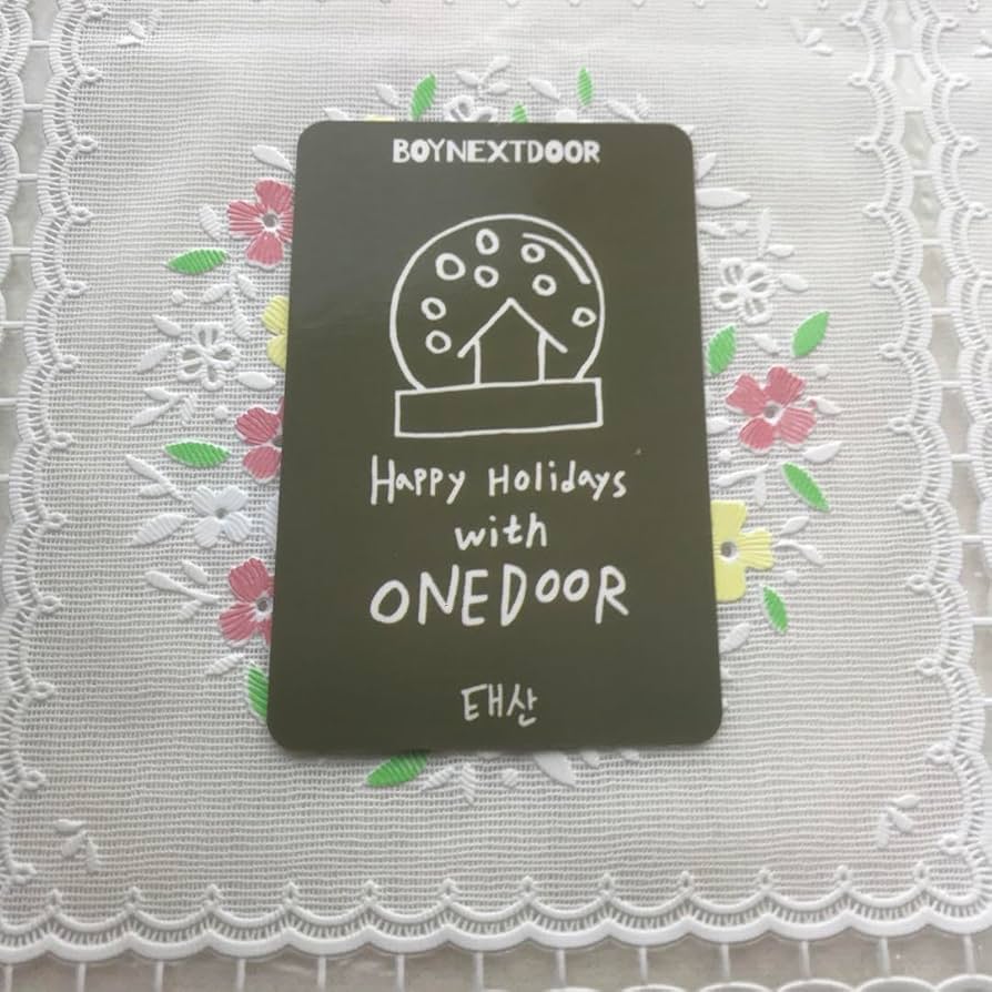 Amazon.co.jp: BOYNEXTDOOR 歌謡大典 韓国 SBS 特典 サノク テサン