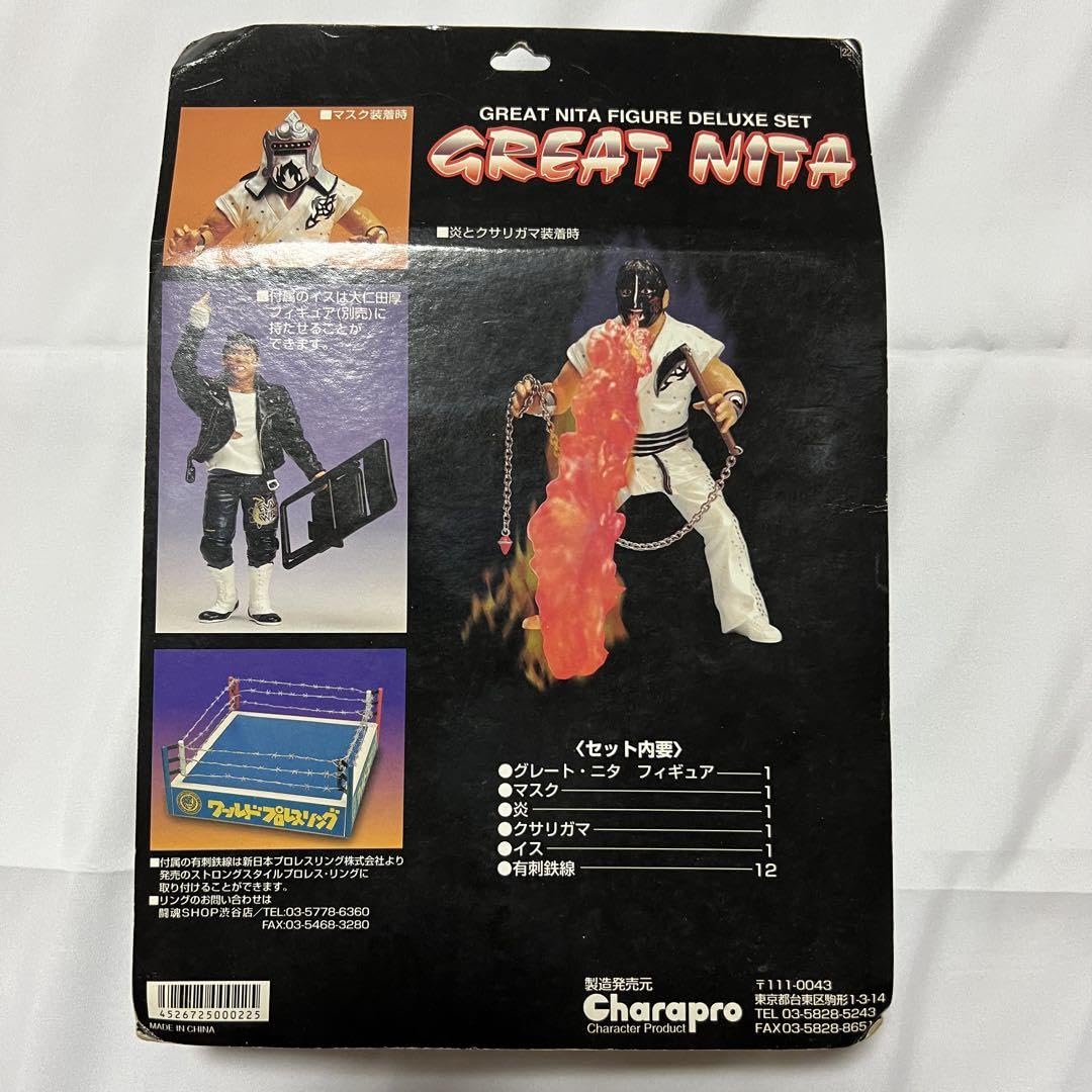 Amazon.co.jp: グレート ニタ フィギュア 大仁田厚 プロレス 新日本