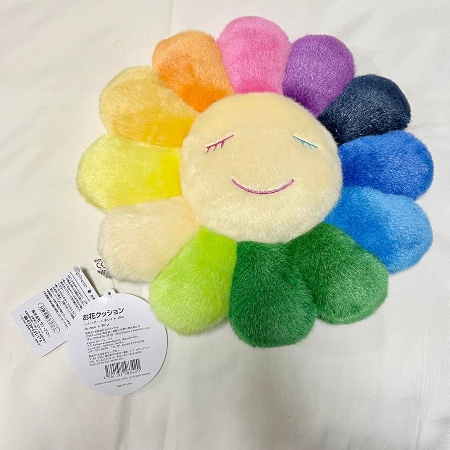 Amazon.co.jp: 村上隆 カイカイキキ お花 フラワー クッション