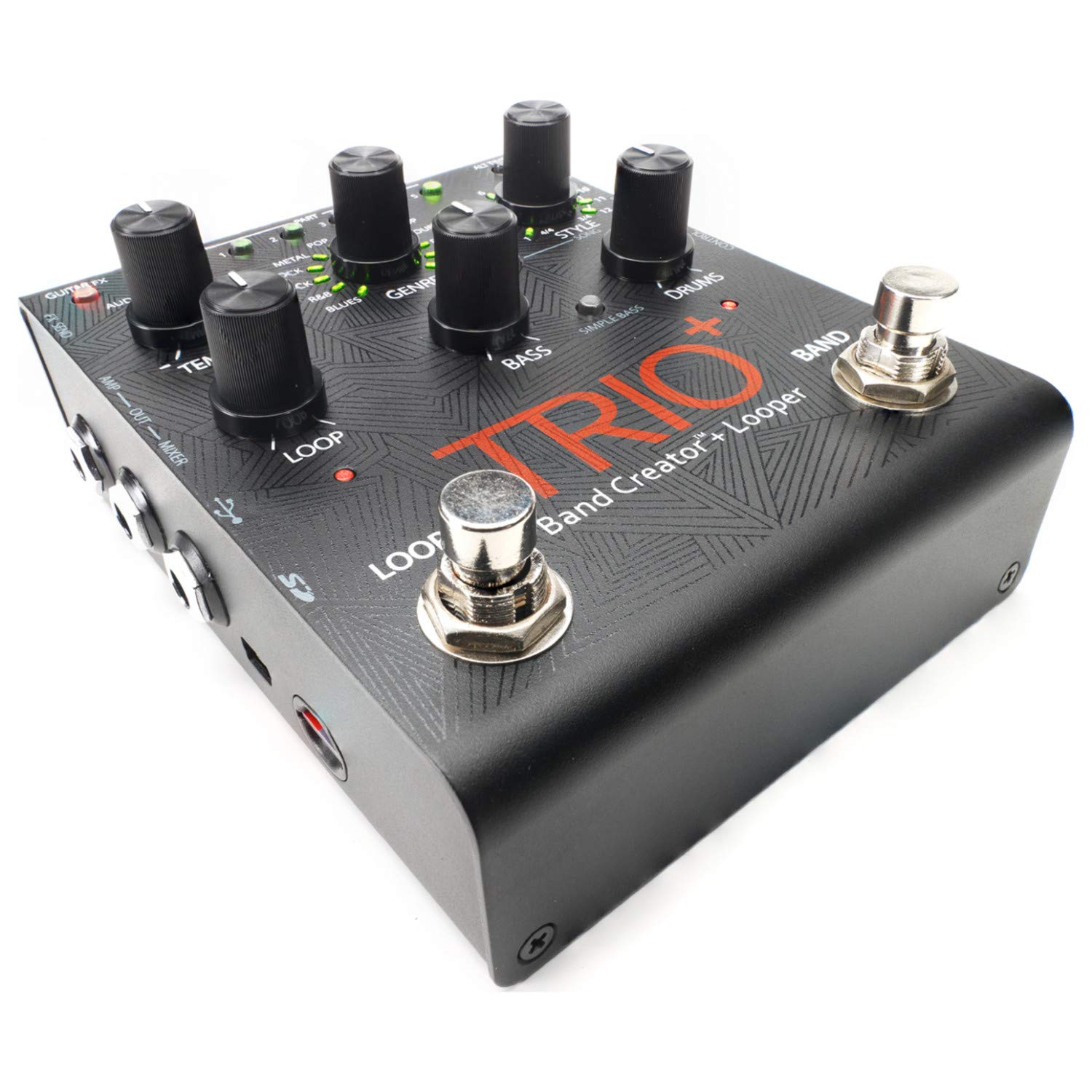Amazon.com: Digitech Trio+ Band Creator + Looper w/ Patch Cables