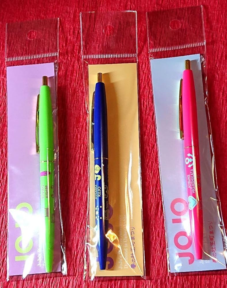 Amazon | ジョジョの奇妙な冒険 春の杜王町まつり ボールペン セット