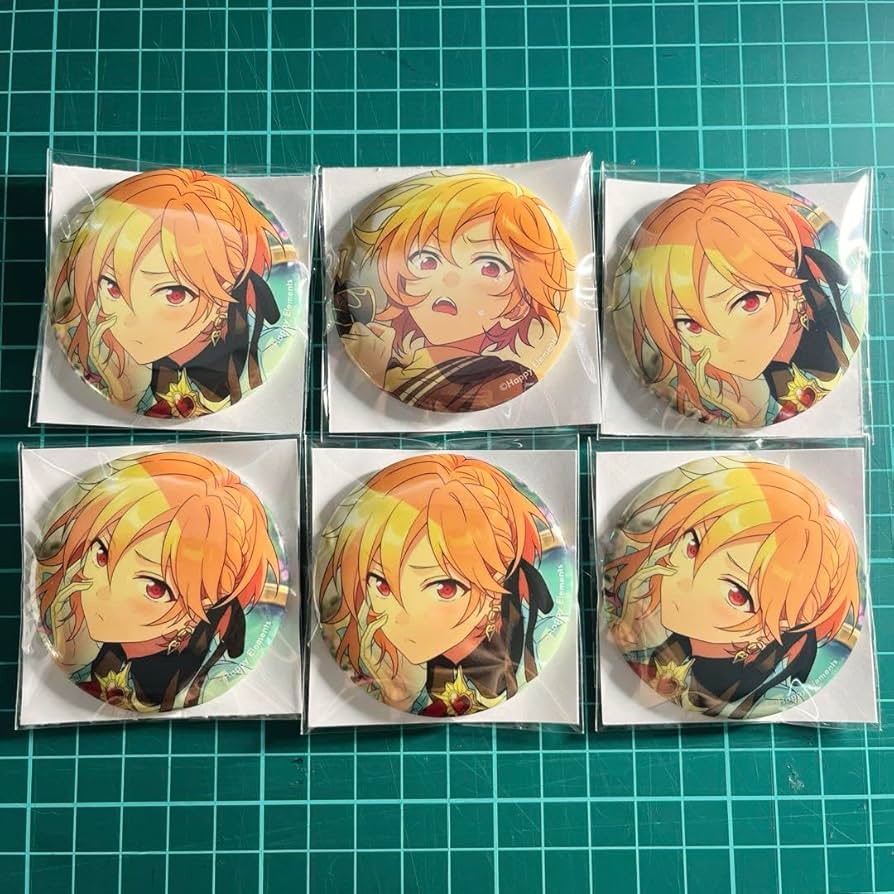 Amazon.co.jp: あんスタ テーマスカウト缶バッジ 仁兎なずな バツ