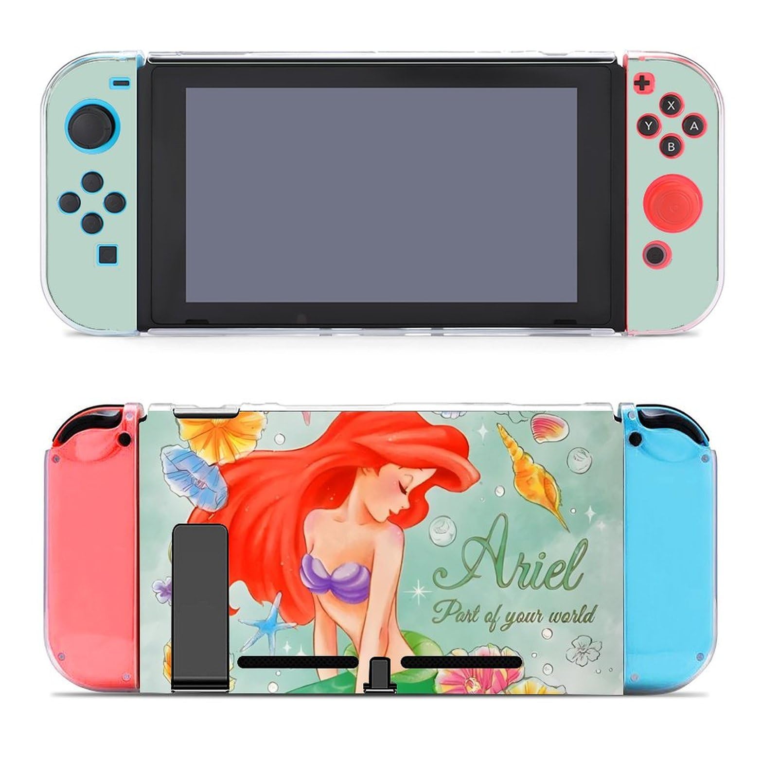 Amazon.co.jp: リトルマーメイド アリエル Switch対応 スイッチカバー