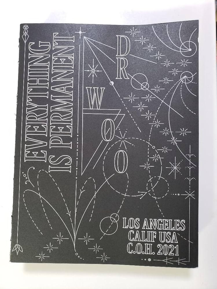 Amazon.co.jp: Dr. Woo 作品集 サイン入りEverything is Permanent