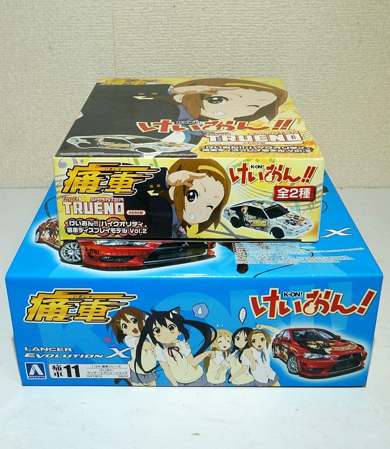 Amazon.co.jp: アオシマ 1/24 痛車 けいおん ランサーエボリューション