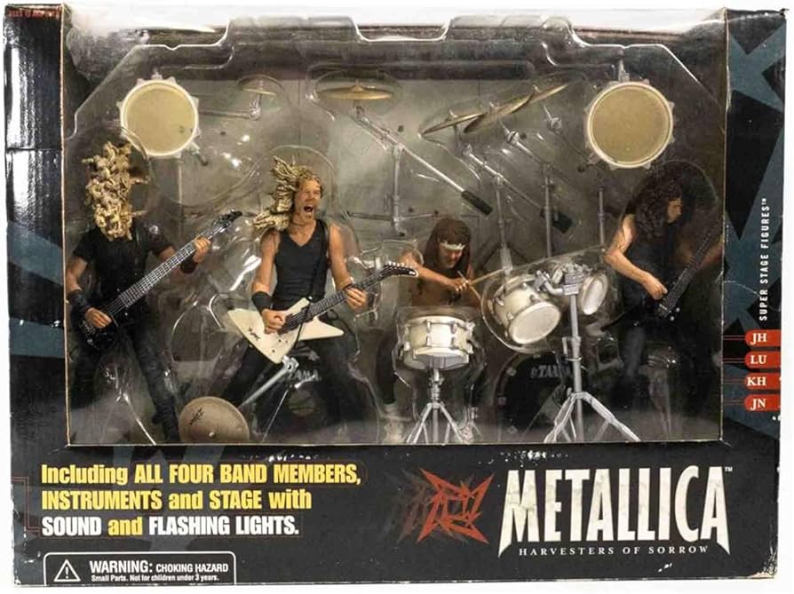 Amazon | メタリカ フィギュア 4体入り デラックス ボックスセット
