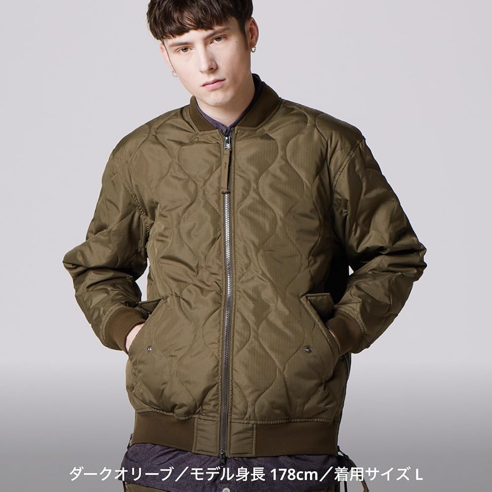 Amazon.co.jp: [タイオン] ユニセックス ミリタリー MA-1 ダウン