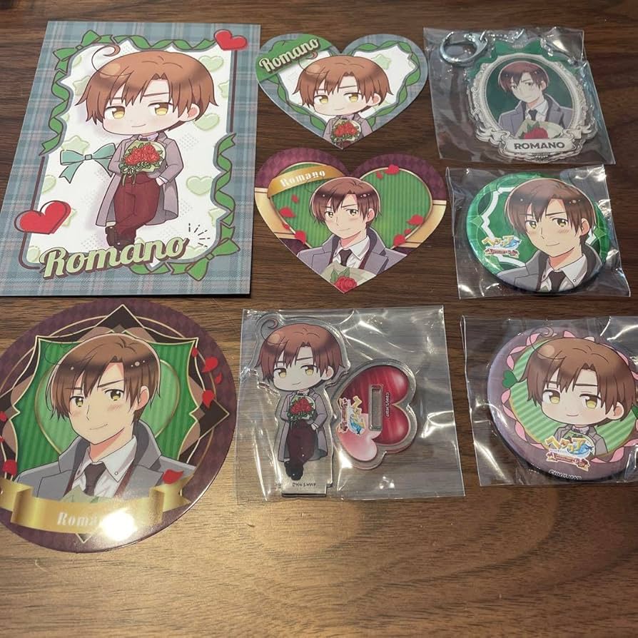 Amazon.co.jp: ヘタリア ロマーノ アモカフェグッズ 特典 : ホビー