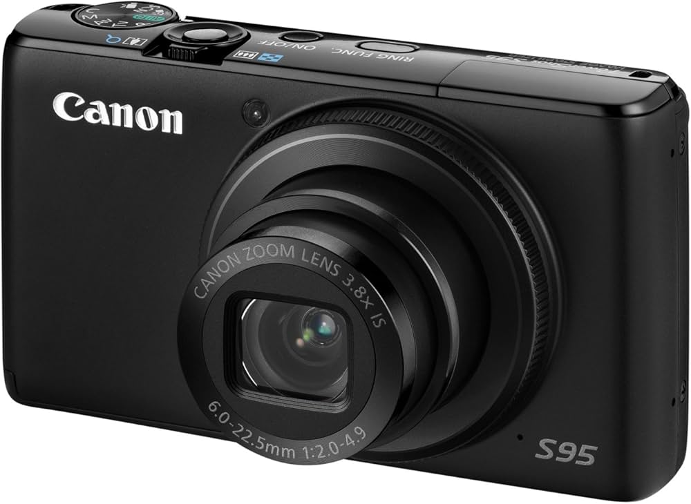 Canon PowerShot S95 dijital kamera (10 Megapiksel, 3 kat opt. Zoom