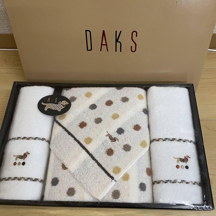 Amazon.co.jp: DAKSダックス バスタオル 1枚 フェイスタオル2枚 セット