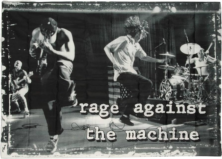 Amazon.com: LPGI Rage Against The Machine Fabric Poster, 30 by 40