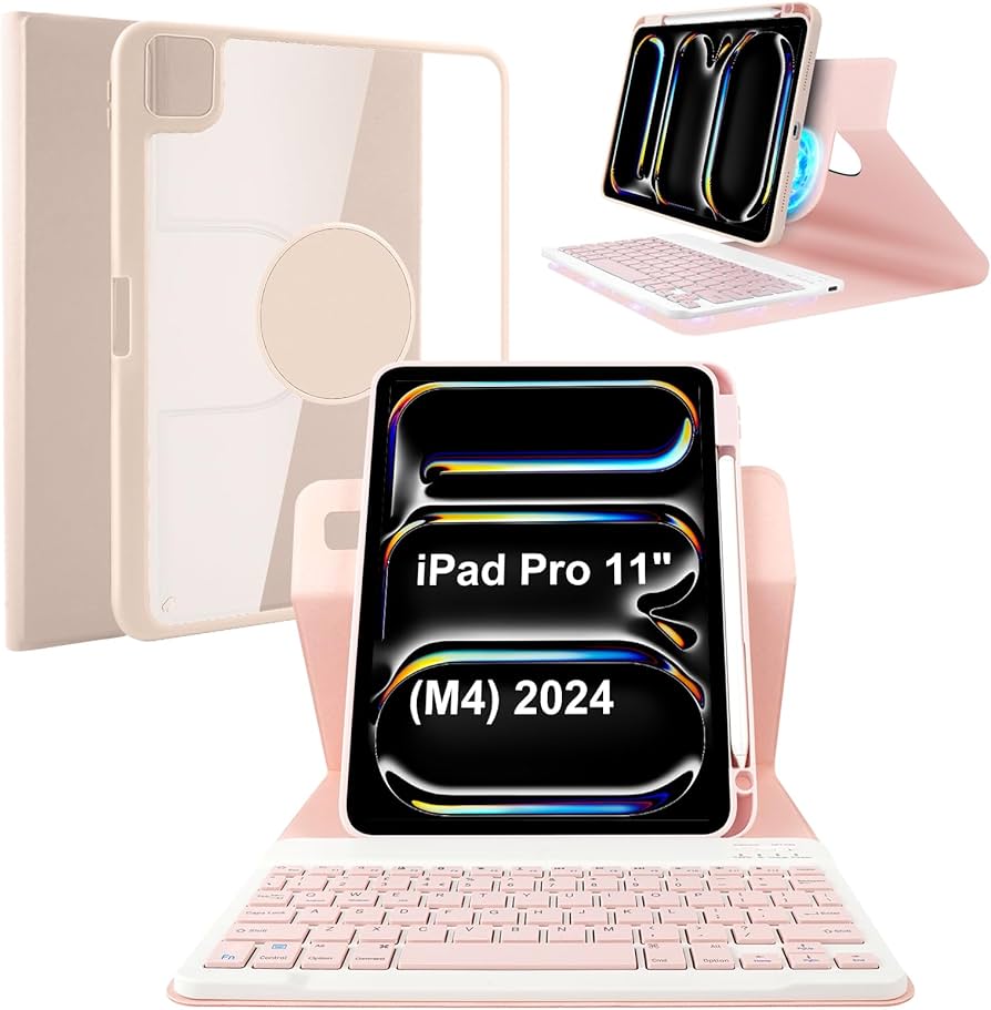 Amazon.com: LAMA Keyboard Case iPad Pro 11-inch (M4) 2024 (A2836