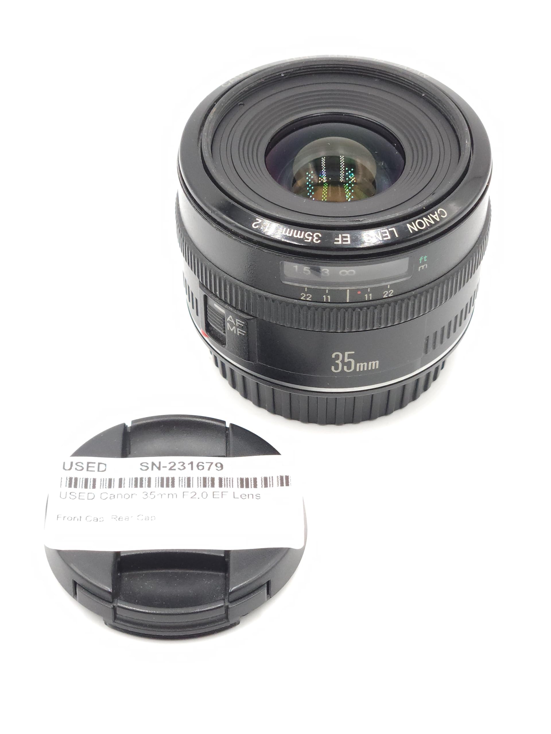 Amazon.com : Canon 35mm F2.0 EF Lens : Camera Lenses : Electronics