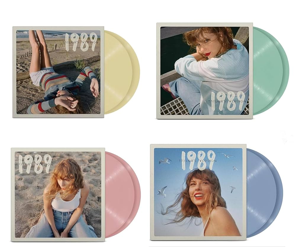 Amazon.com: Taylor Swift 1989 Album Taylor's Versions 4 Pack