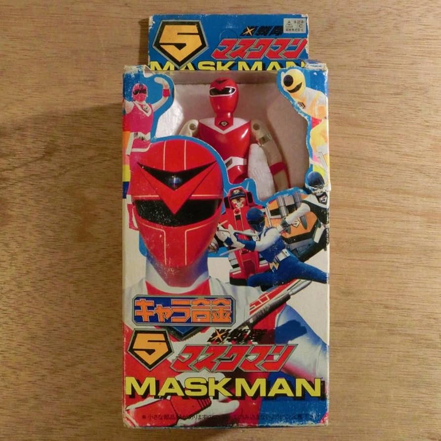 Amazon | 光戦隊 マスクマン キャラ合金 レッドマスク フィギュア
