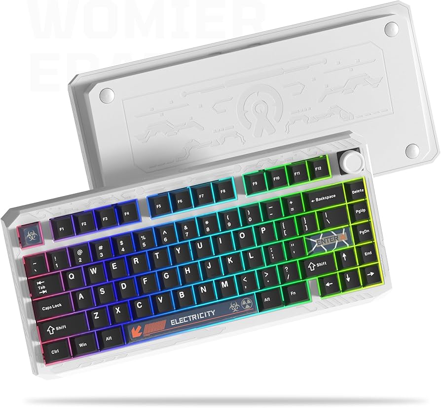 Amazon.com: Womier ERA75 75% Wireless Mechanical Keyboard with VIA