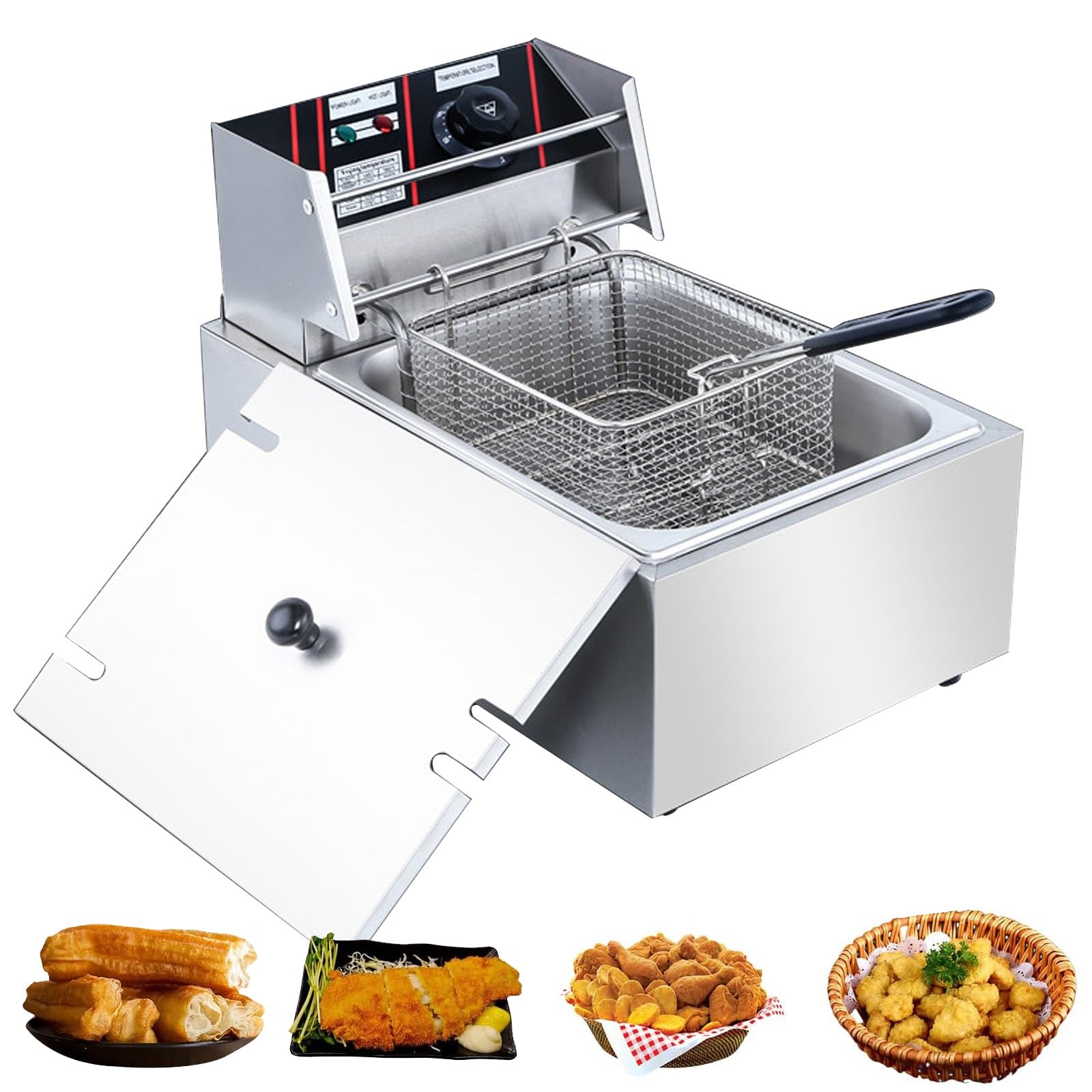 Amazon.co.jp: 卓上フライヤー 業務用 家庭用 フライヤー 10L大容量