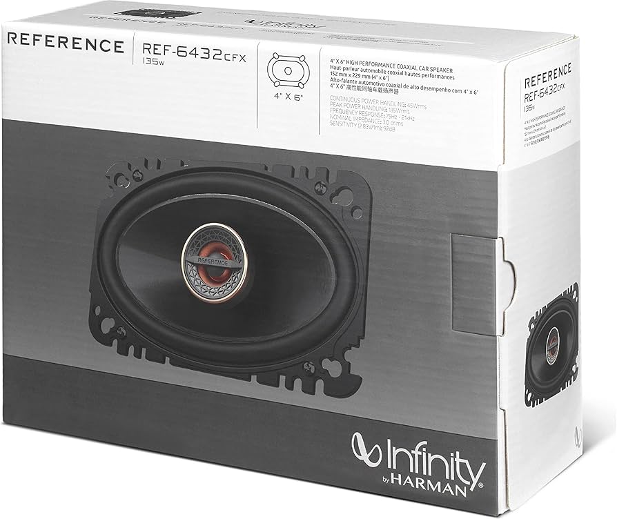 Amazon.com: Infinity REF-6422cfx 135W Reference Series Coaxial Car