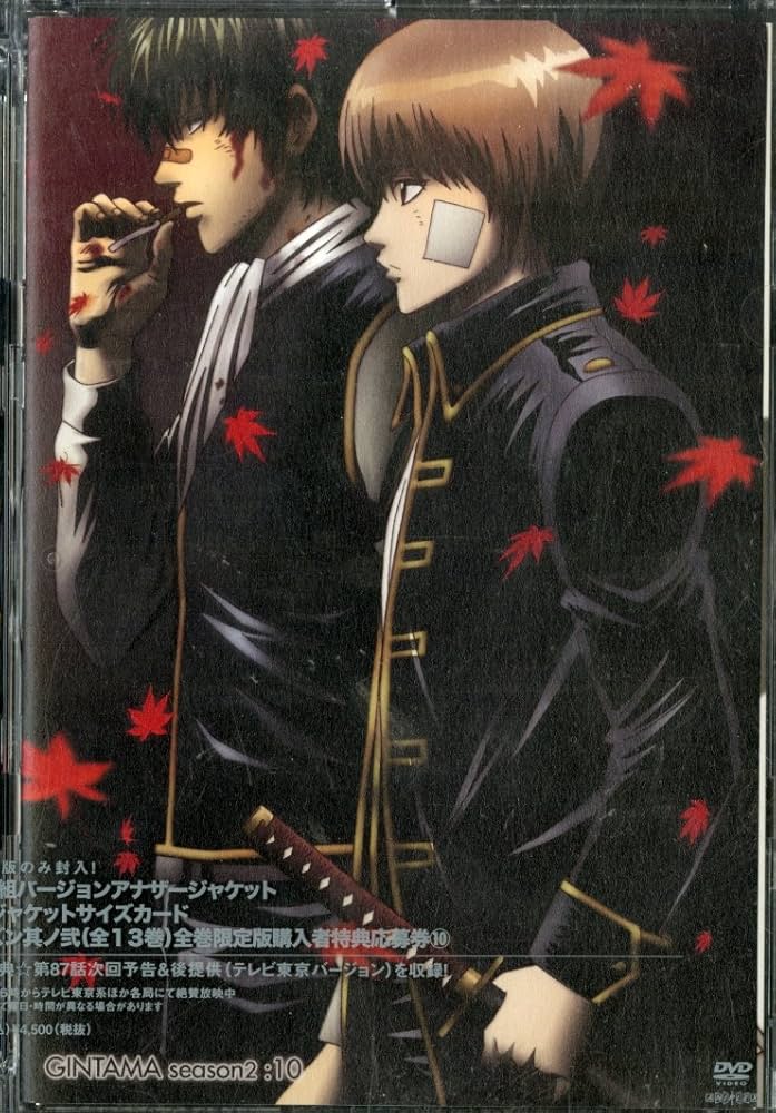 Amazon.co.jp: 銀魂 シーズン其ノ弐 10 [DVD] : 杉田智和, 釘宮理恵