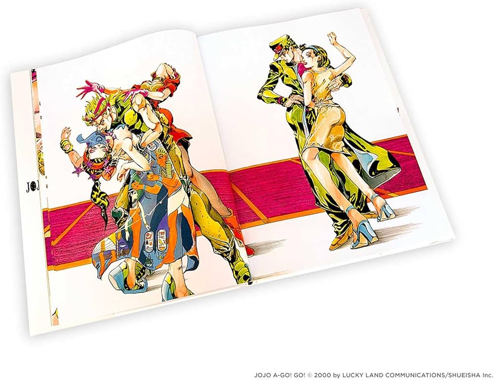 Amazon.com: JoJo A-Go!Go!: 9781974746859: Araki, Hirohiko: Books