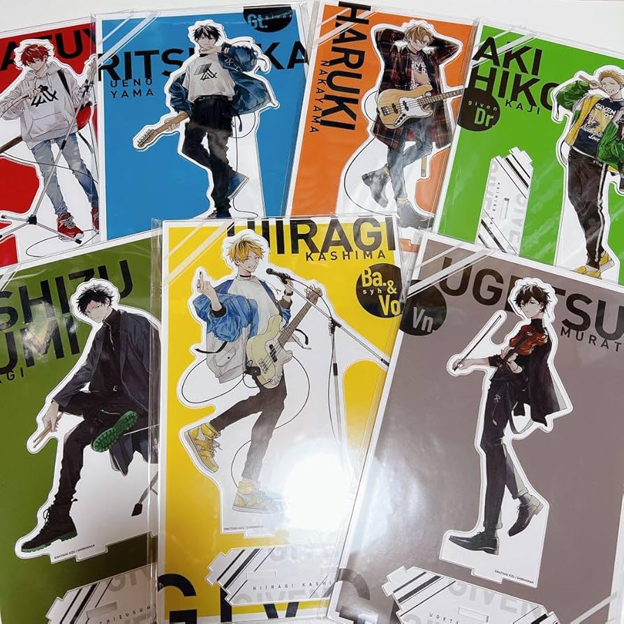 Amazon.co.jp: ギヴン展 つながるBIGアクリルスタンド コンプリート