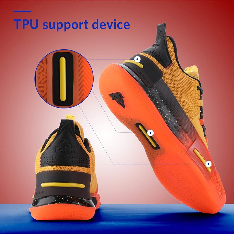 Amazon.com | PEAK Mens Flash Basketball Shoes Underground Taichi