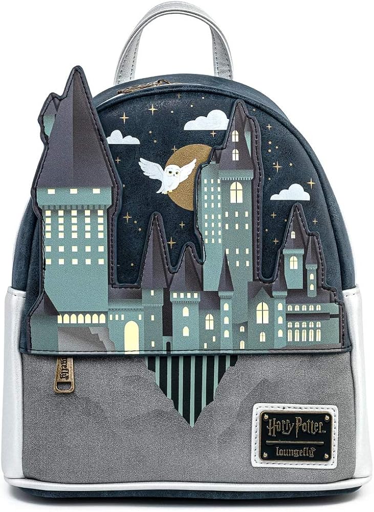 Amazon.com: Loungefly Harry Potter Hogwarts Castle Hedwig Womens