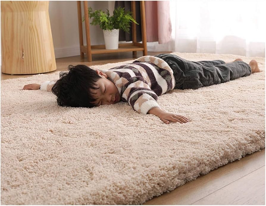 Amazon｜極厚5CM ラグ カーペット 低反発 ラグマット 防音 90*180cm