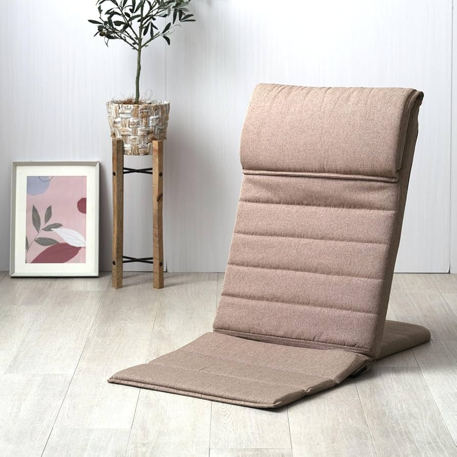 Amazon｜ドウシシャ いつでもどこでも背もたれ スリム 座椅子 薄型