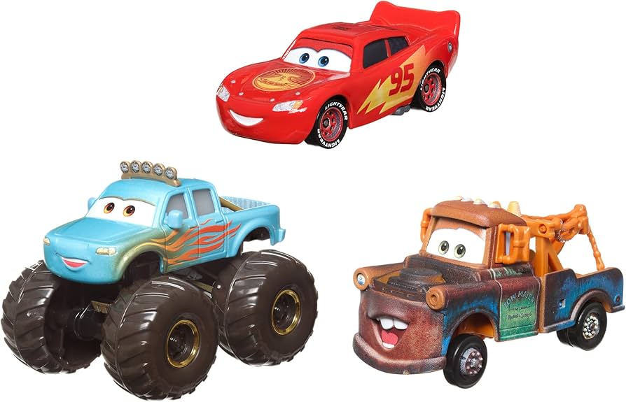 Amazon.co.jp: Mattel ディズニー ピクサー カーズ レーサー 3個パック