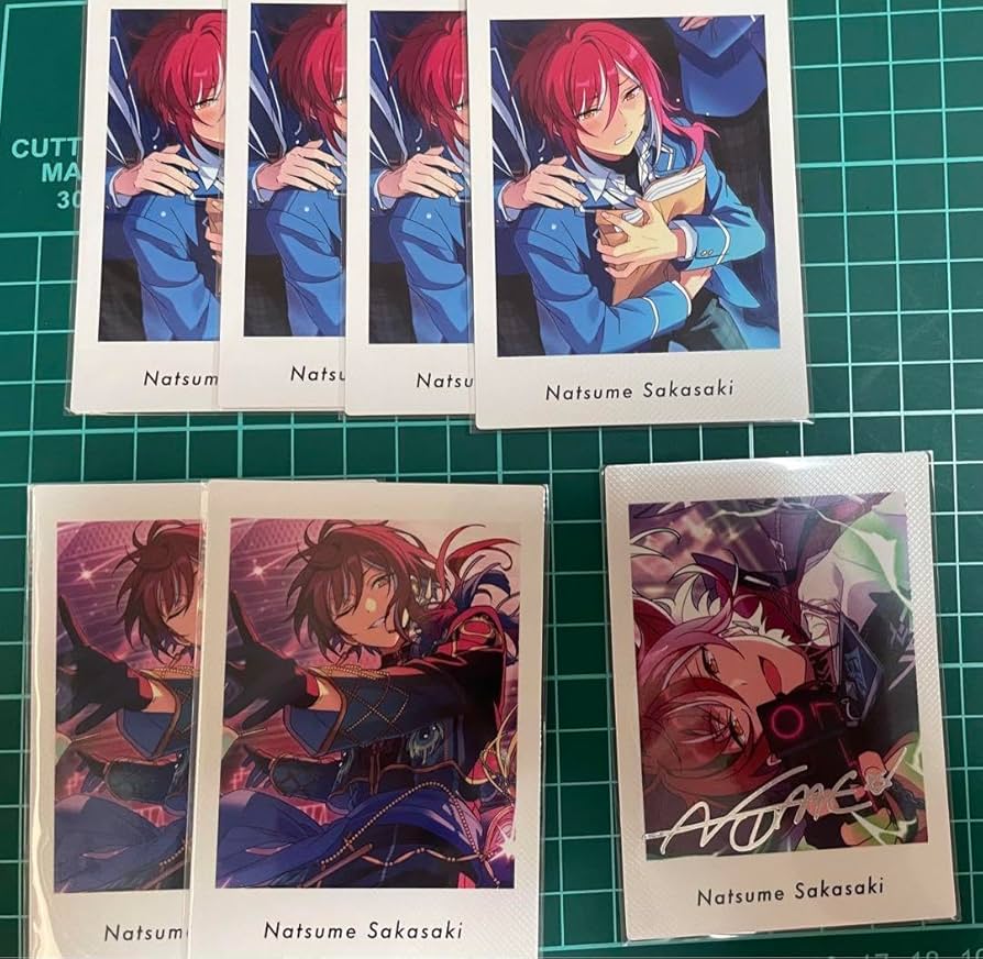 Amazon.co.jp: あんスタ 逆先夏目 ぱしゃっつ 19枚セット : おもちゃ