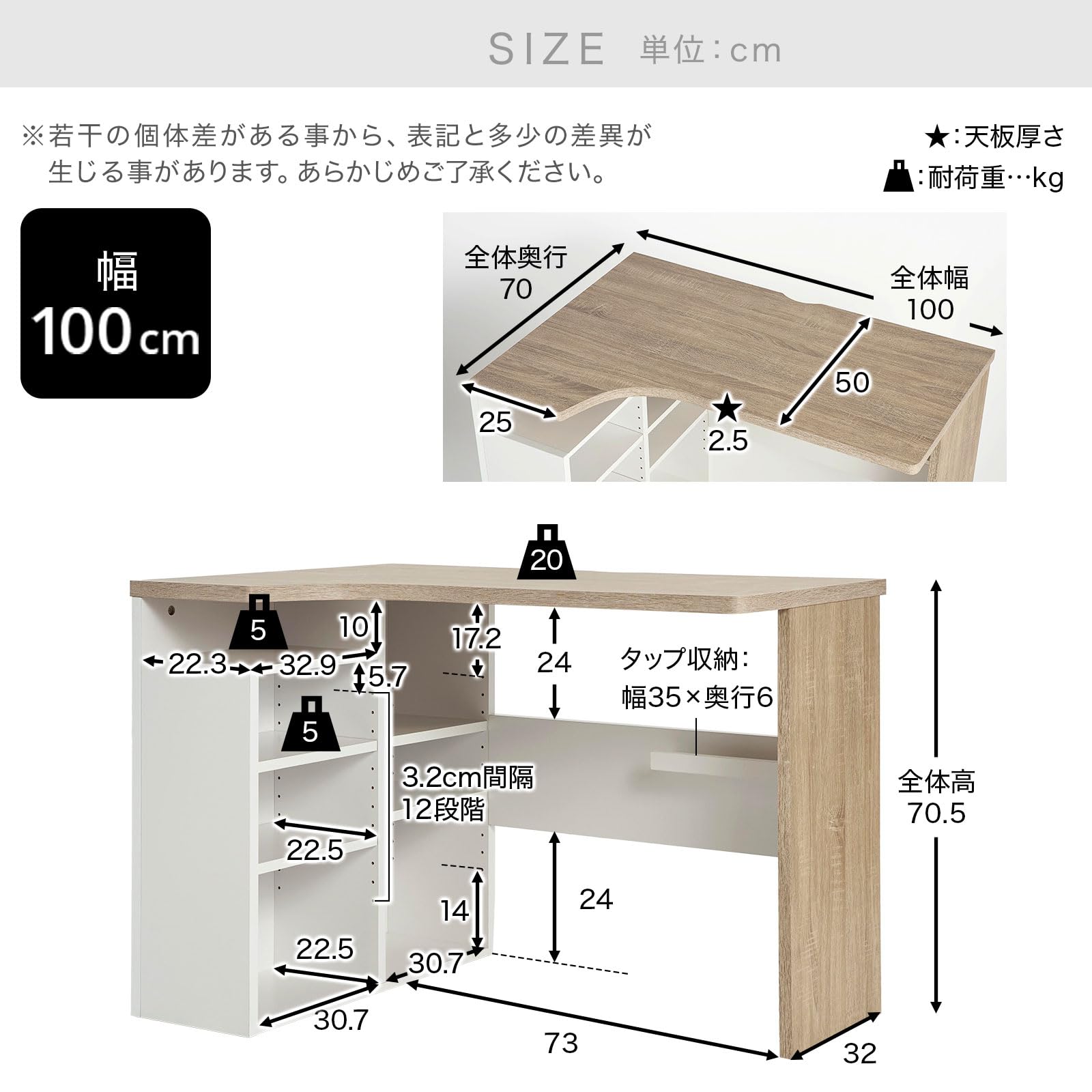 Amazon | LOWYA ロウヤ パソコンデスク 学習机 勉強机 L字 シンプル