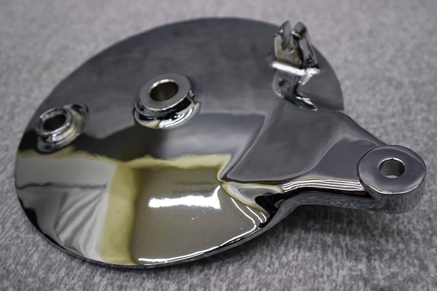 Amazon | GS400 メッキ ドラムパネル スポーク/リア ブレーキ